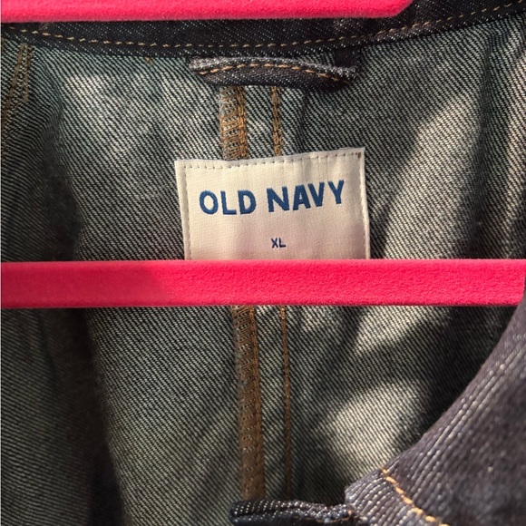 NWT Old Navy Dark Blue Denim Barn Jacket Size XL - Picture 7 of 9